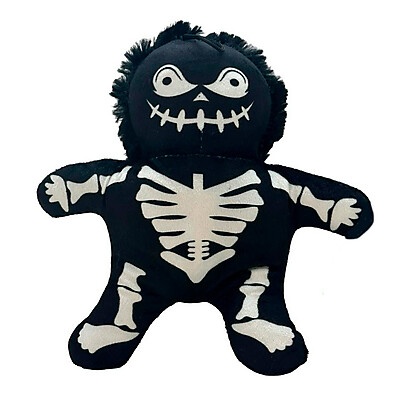 Esqueleto Preto de Pelúcia Rizzo – Fofura Assustadora para Halloween