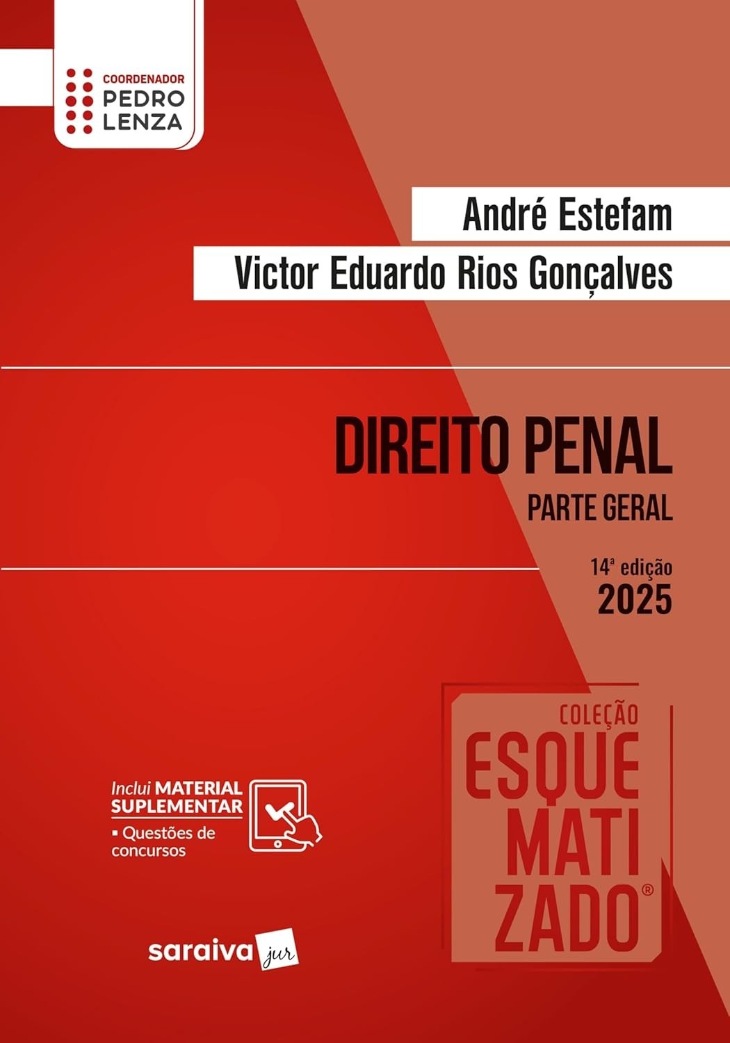 Direito Penal Parte Geral Esquematizado 14ª Edição 2025: Domine a Matéria com André Estefam e Victor Eduardo