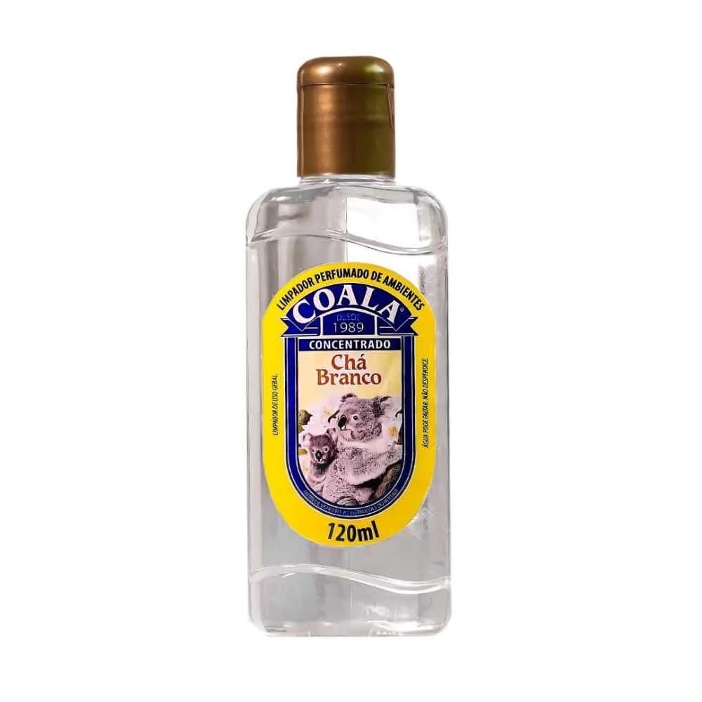 Coala Essencia Limpador Perfumado de Ambiente 120ml - Fragrância Cha Branco