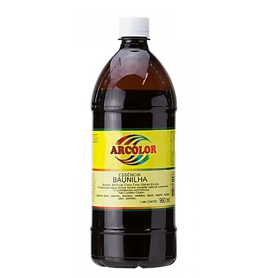 Essência de Baunilha Arcolor 960ml: Sabor Intenso!