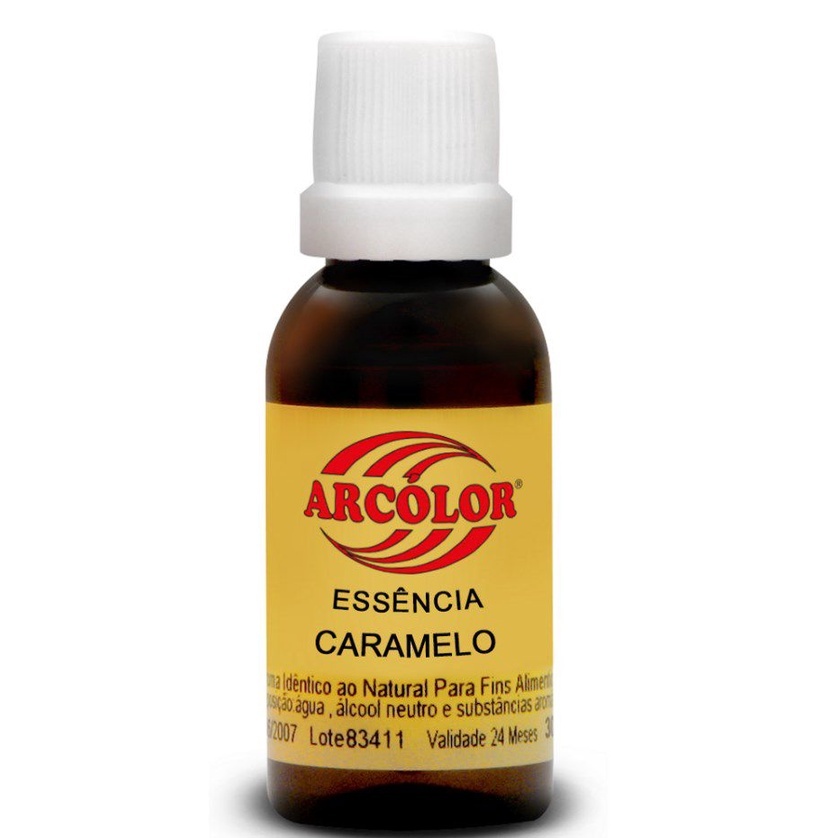 Essência de Caramelo Arcolor 30 ml: Sabor Intenso para Doces