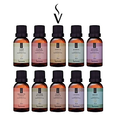 Essência Hidrossolúvel Via Aroma 30ml – Aromatize Seu Ambiente com Estilo