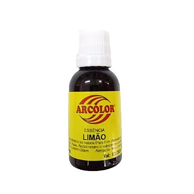 Essência Limão 30 ml Arcolor – Sabor e Aroma Intenso