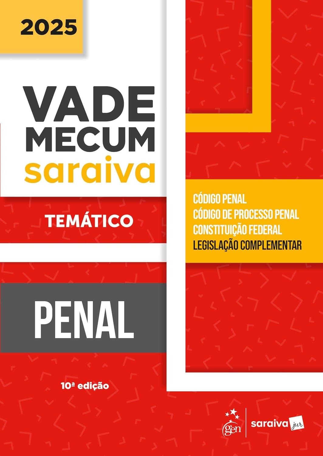 Vade Mecum Penal Temático 10ª Edição 2025: Seu Guia Essencial para o Direito Penal Atualizado