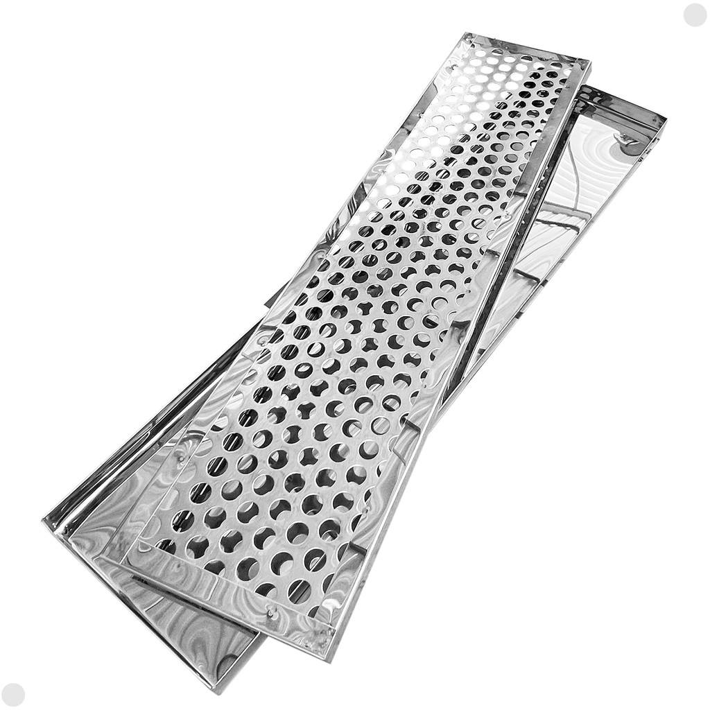 Escorredor de Copos Inox 30x10cm – Prático, Elegante e Essencial