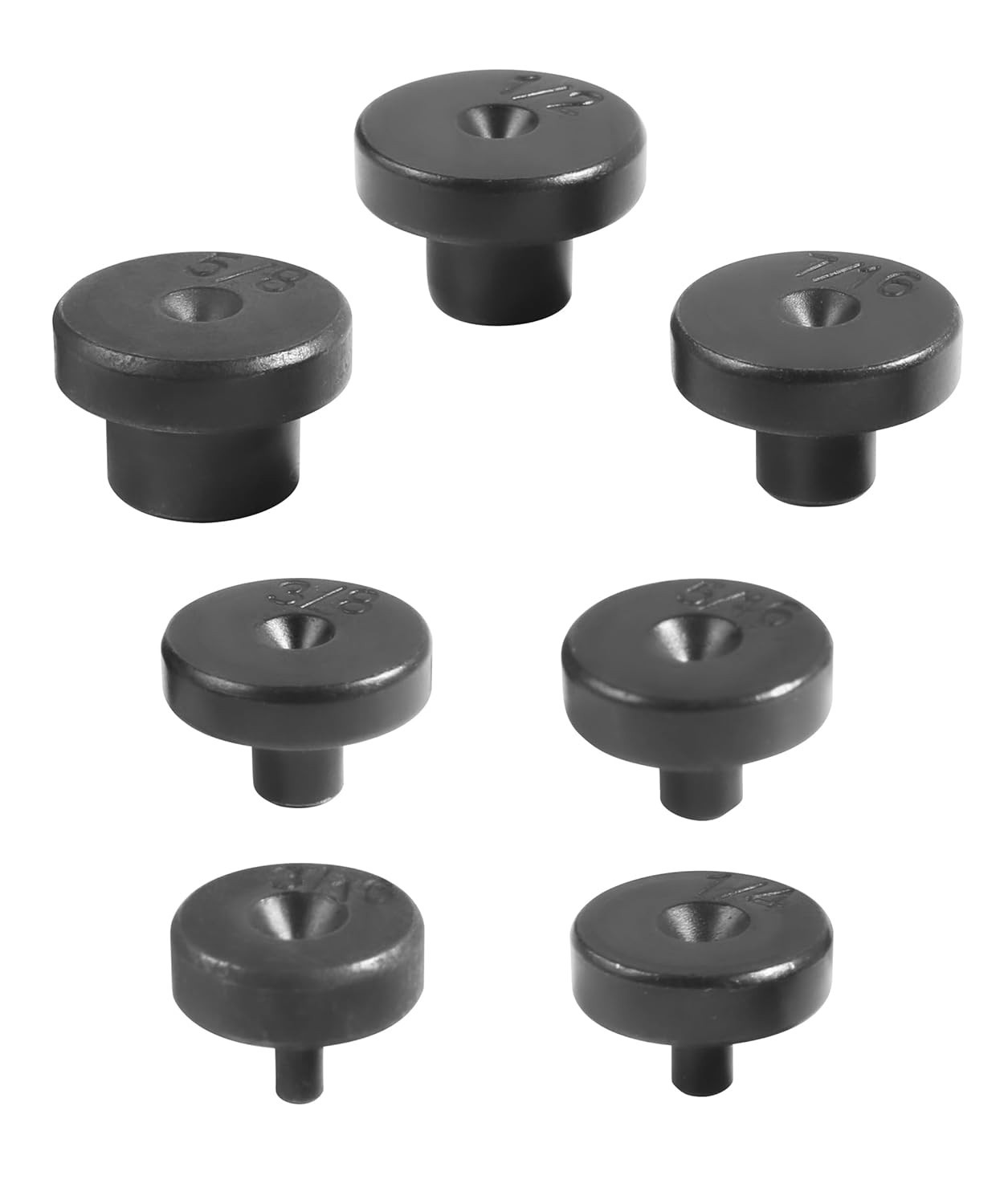 Kit 7 Adaptadores para Alargamento Duplo de Tubos VARGTR - Essencial para Reparos Automotivos
