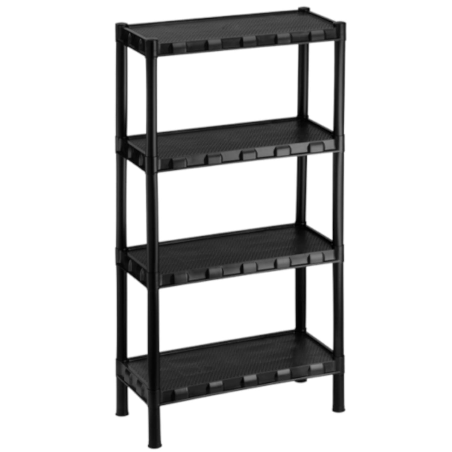 Estante Modular 4 Prateleiras Pretas Agraplast 851 - Design Moderno e Resistente