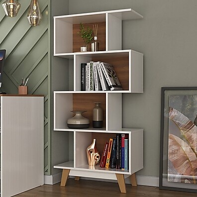 Estante Caracas 4 Nichos: Organize Seus Livros!