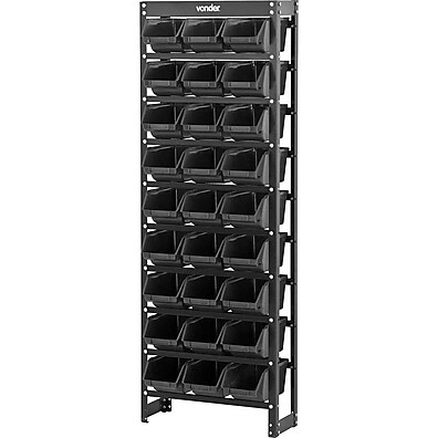 Estante Gaveteiro Metálica: Organize com 27 Gavetas!