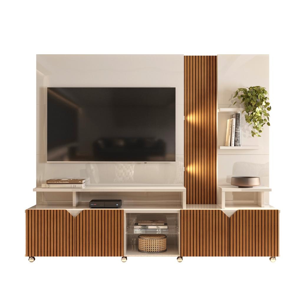 Estante Home Theater 55" LED Ripado 2,10m