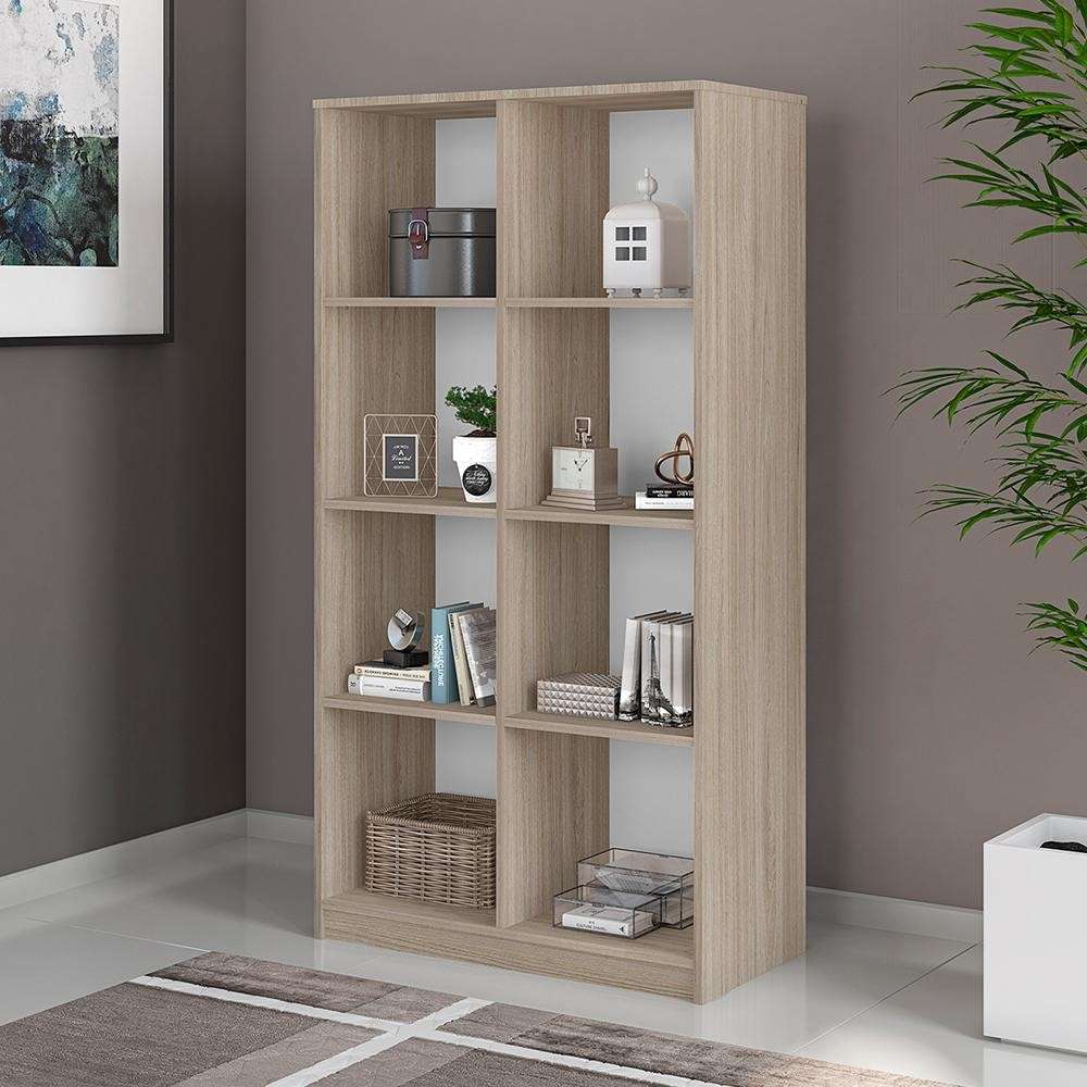 Estante Livreiro 8 Nichos: Organize com Estilo!