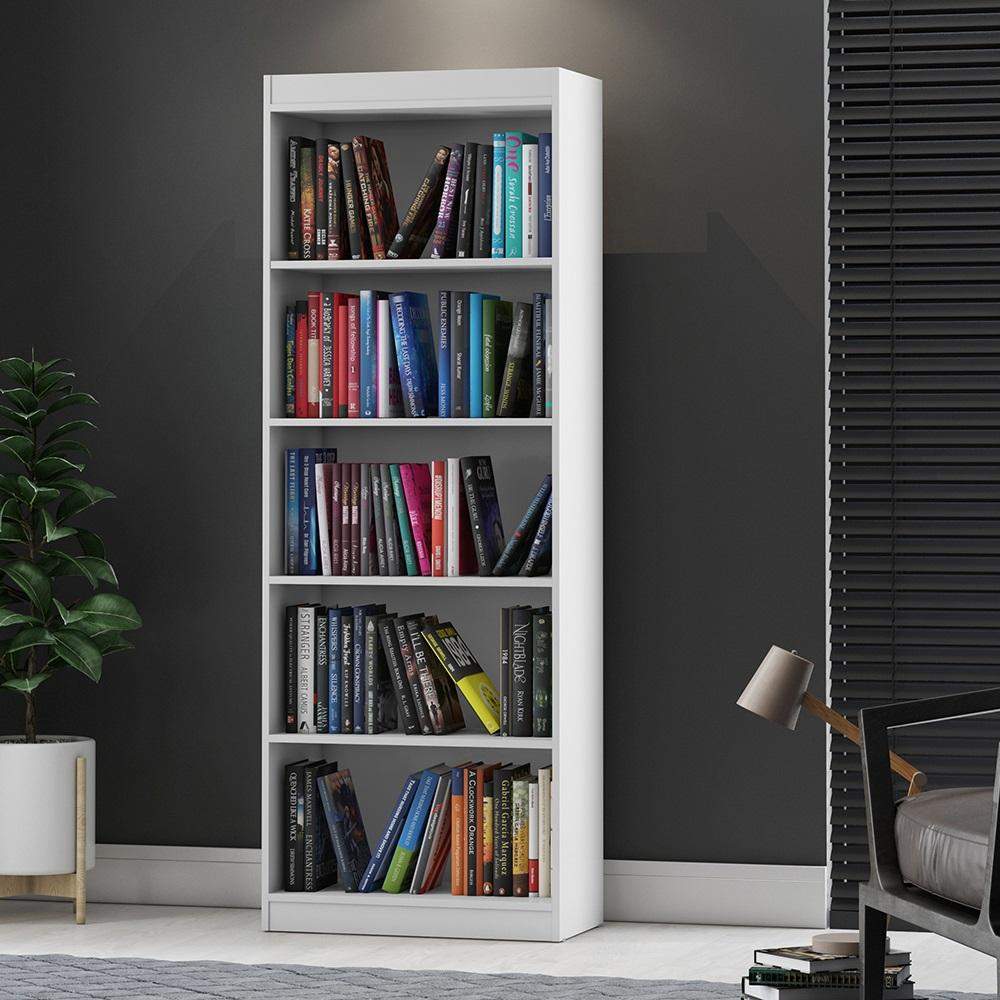 Estante Livreiro Encanto: 4 Prateleiras para Organizar com Estilo