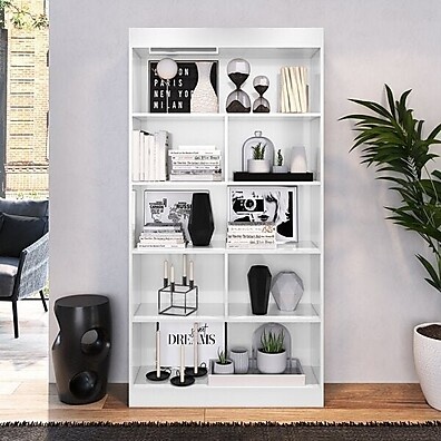 Estante Livros 183cm: Organize com Estilo!