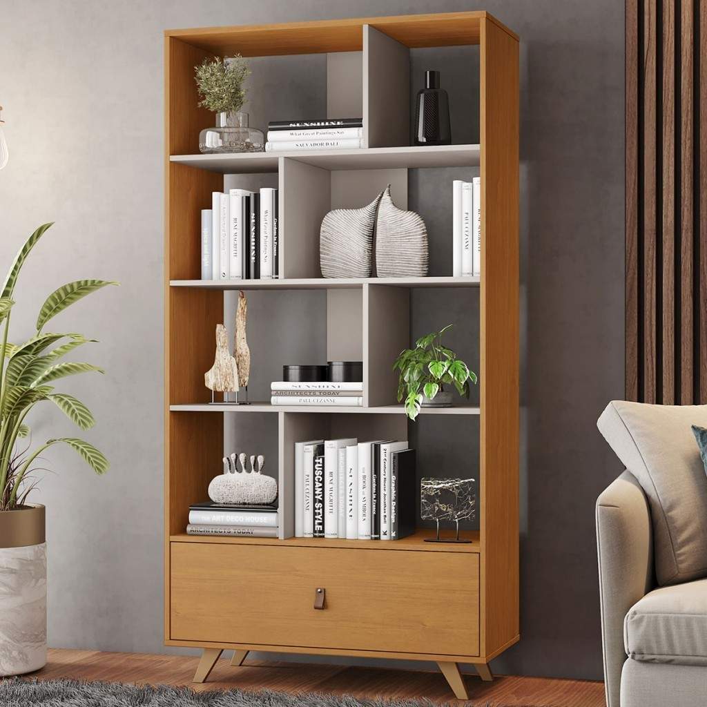 Estante Office 1 Gaveta: Organize Seus Livros!