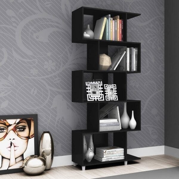 Estante Retrô: Organize Seus Livros com Estilo!
