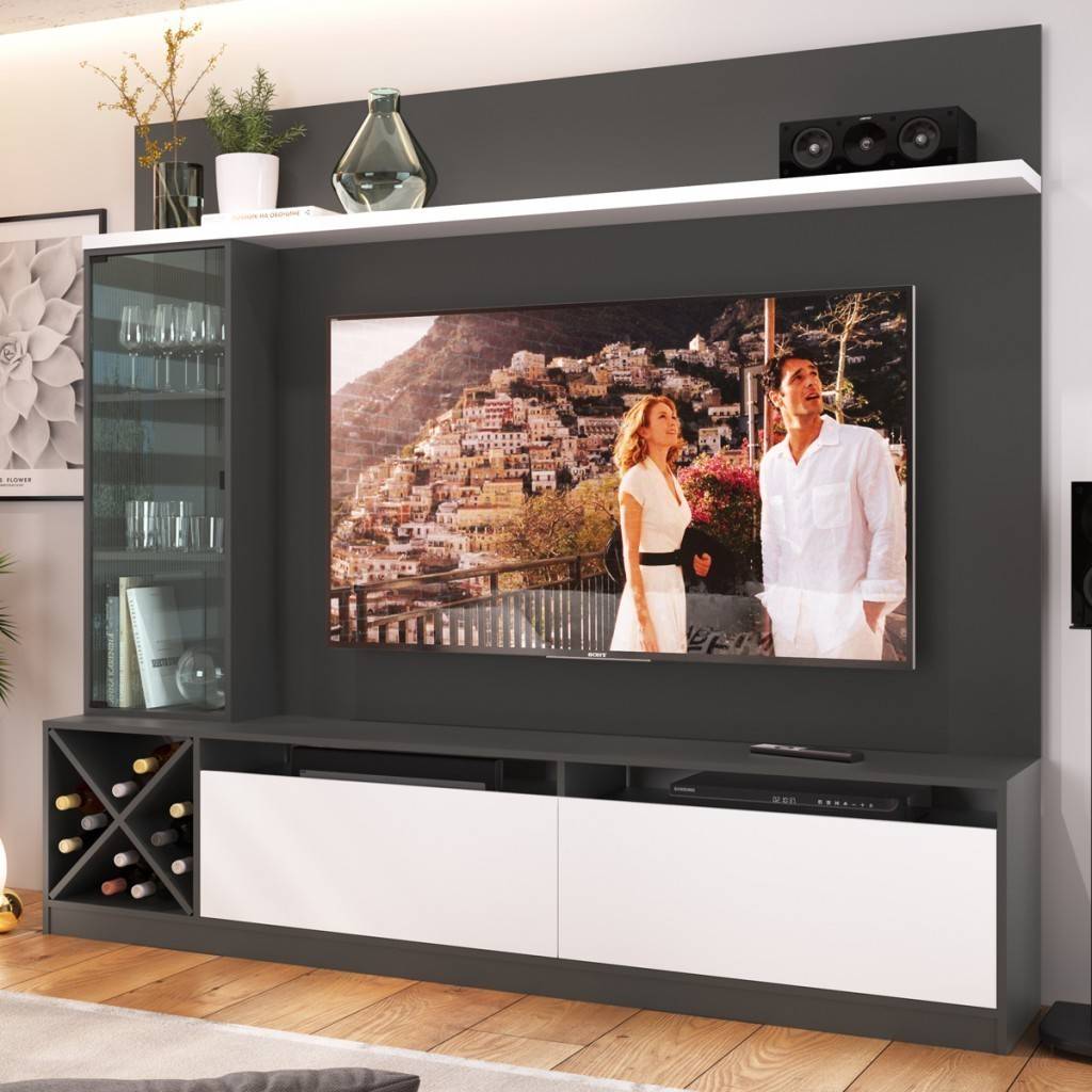 Estante TV 50" 3 Portas: Organize e Decore!
