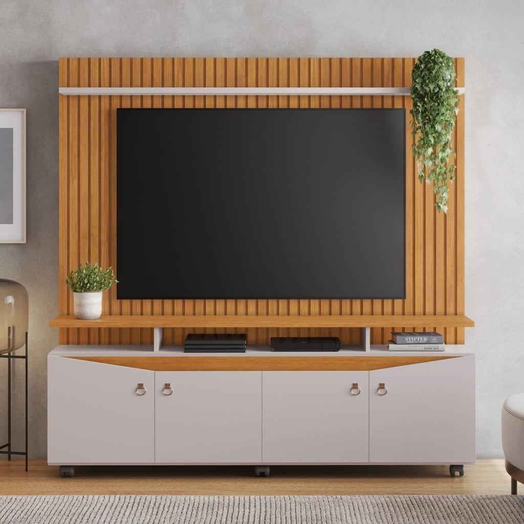 Estante TV 65" Ripada: Design e Organização