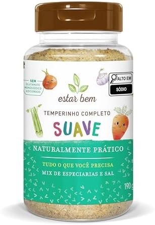 Tempero Completo Para Crianças, Estar Bem, 190g