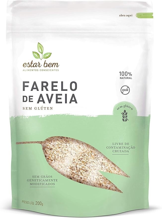 Estar Bem Farelo De Aveia Sem Glúten 200G