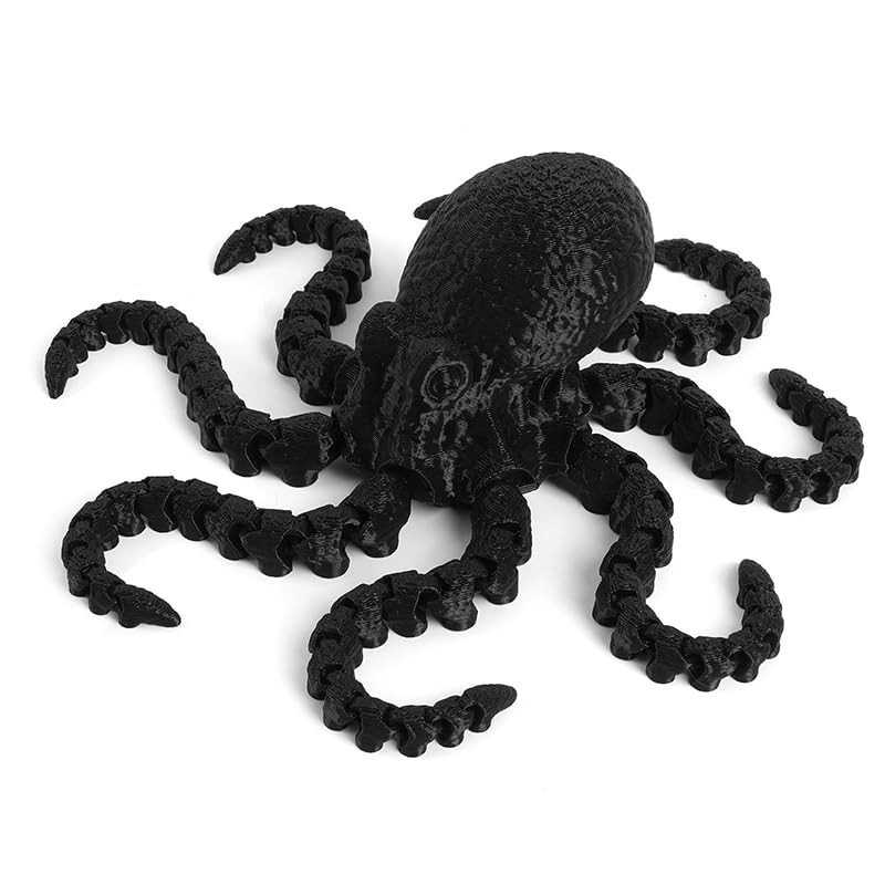 Estátua 3D Polvo Decorativo Preto - Decoração Moderna para Casa e Escritório