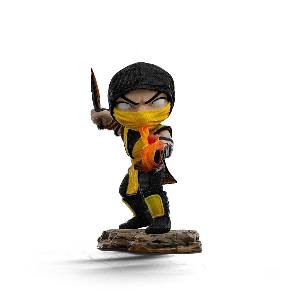 Estátua Scorpion - Mortal Kombat: A Fúria em Detalhes