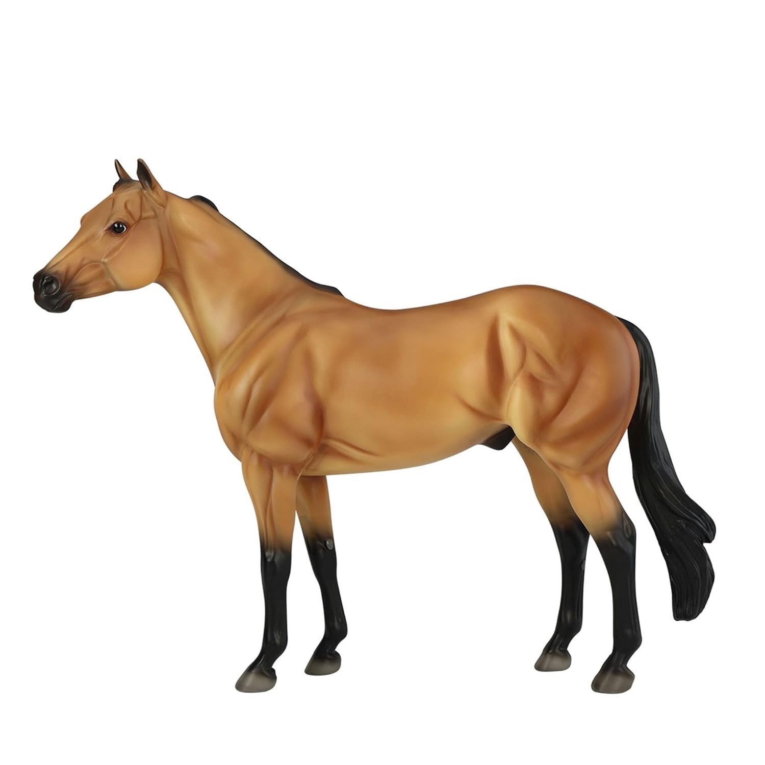 Breyer Horses Traditional Series | Buckskin por Orren Mixer | Estatueta de Cavalo 29 cm | Coleção Ideal #B-TR-10248