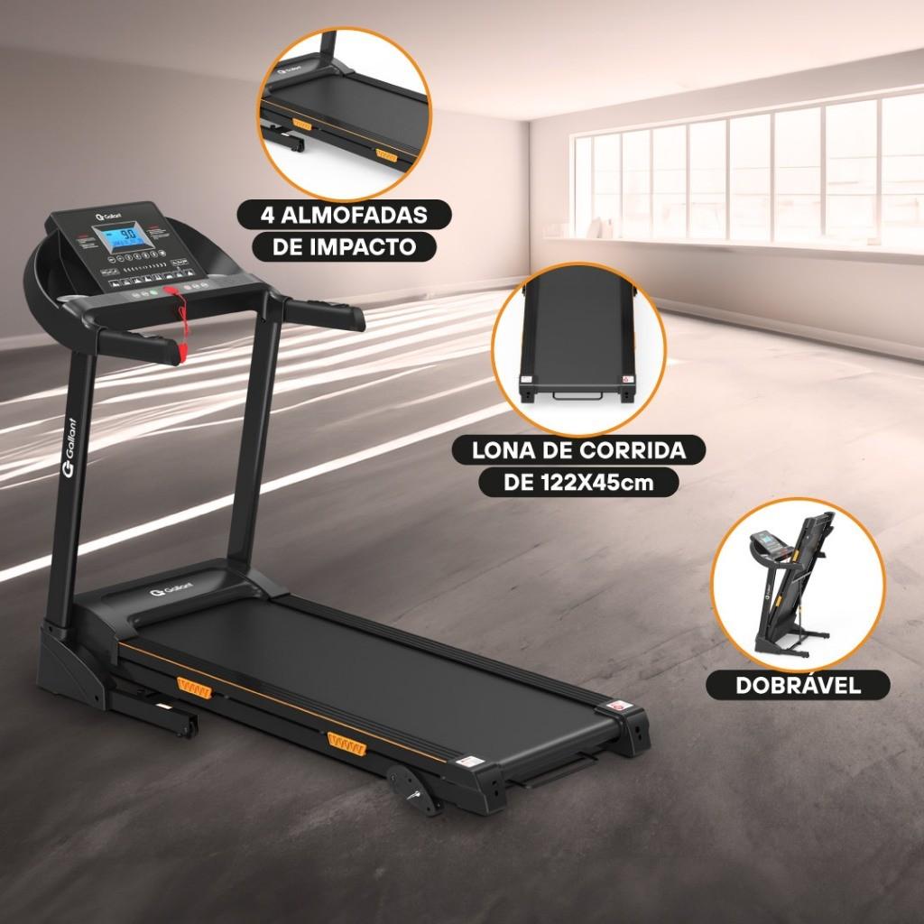 Esteira Gallant Elite 2.9HP: Treino Potente em Casa