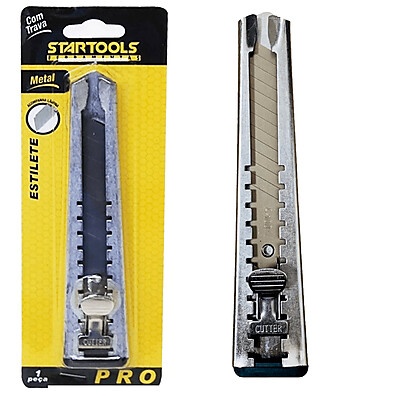 Estilete Profissional 15cm Startools: Corte Preciso!