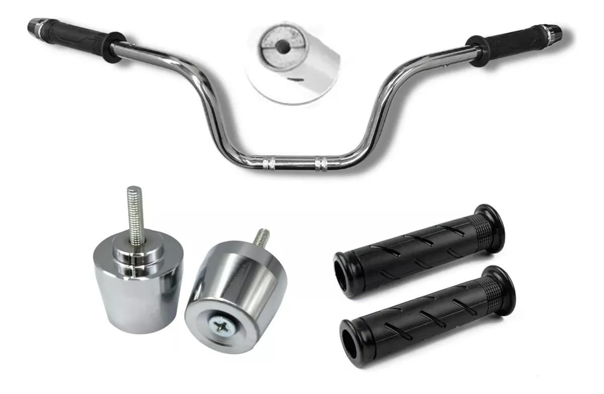 Kit Guidão + Manopla + Peso PCX para Honda CG Cargo 160 (2016-2022) - Estilo e Conforto