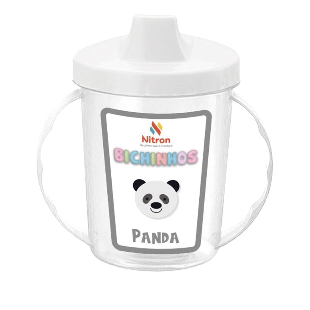 Copo Infantil com Alça Panda 320ml - Estimule a Hidratação com Estilo!
