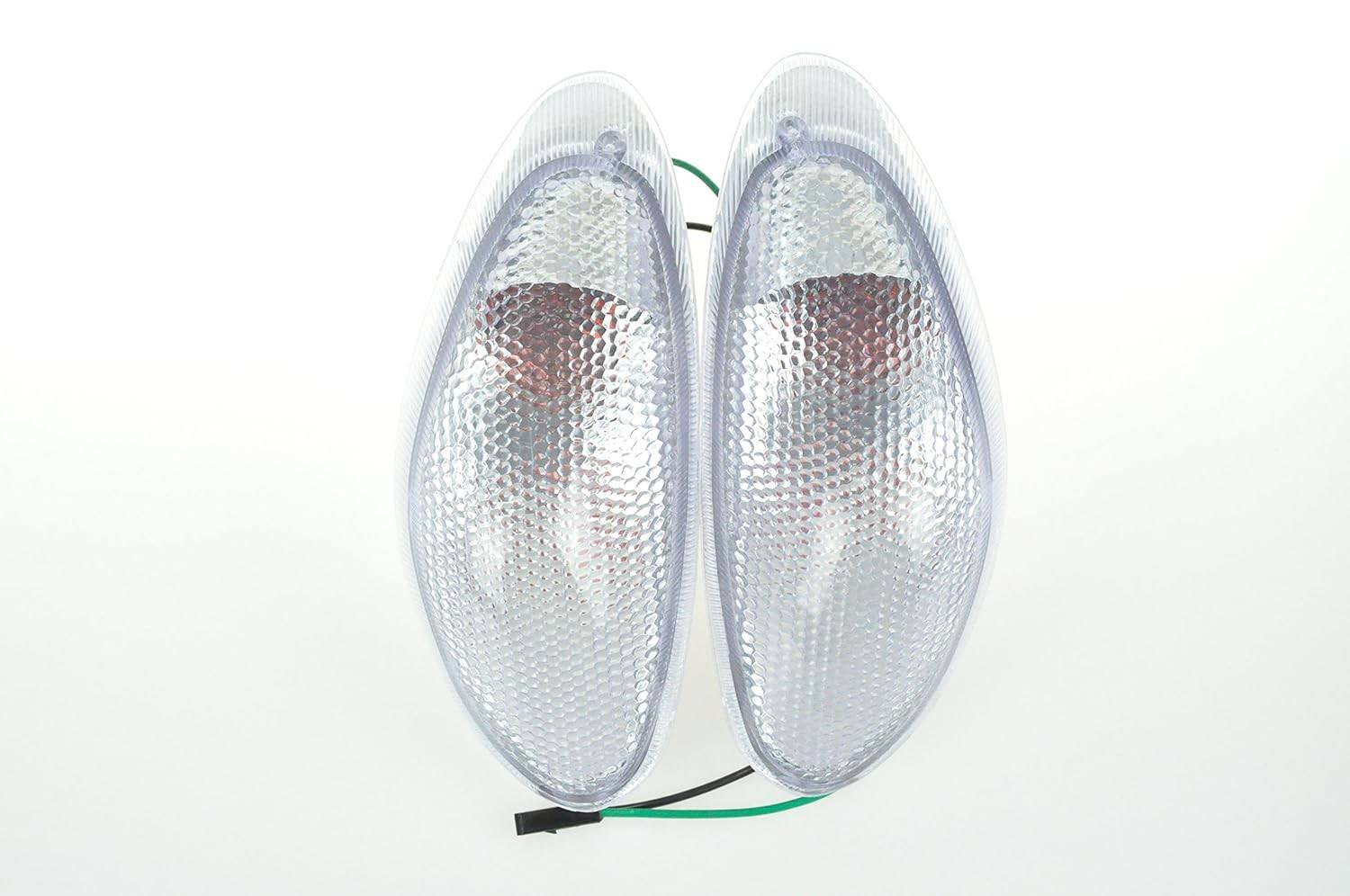 Luzes de Seta Transparentes Topzone para Suzuki Katana 97-07 (Frente) - Estilo e Segurança