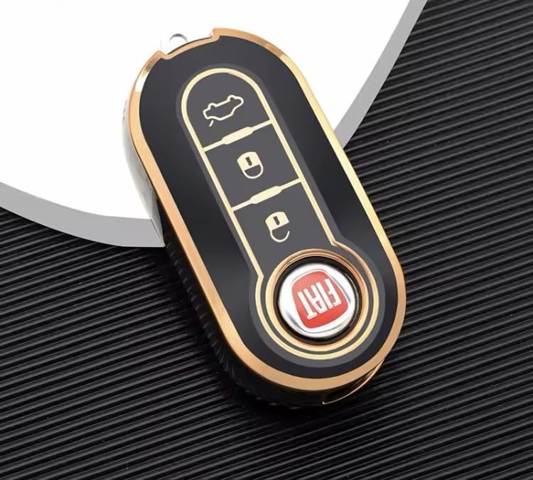 Capa Protetora de Chave Fiat: Mobi, Palio, Uno, Strada, Punto, Bravo, 500 - Proteção e Estilo!