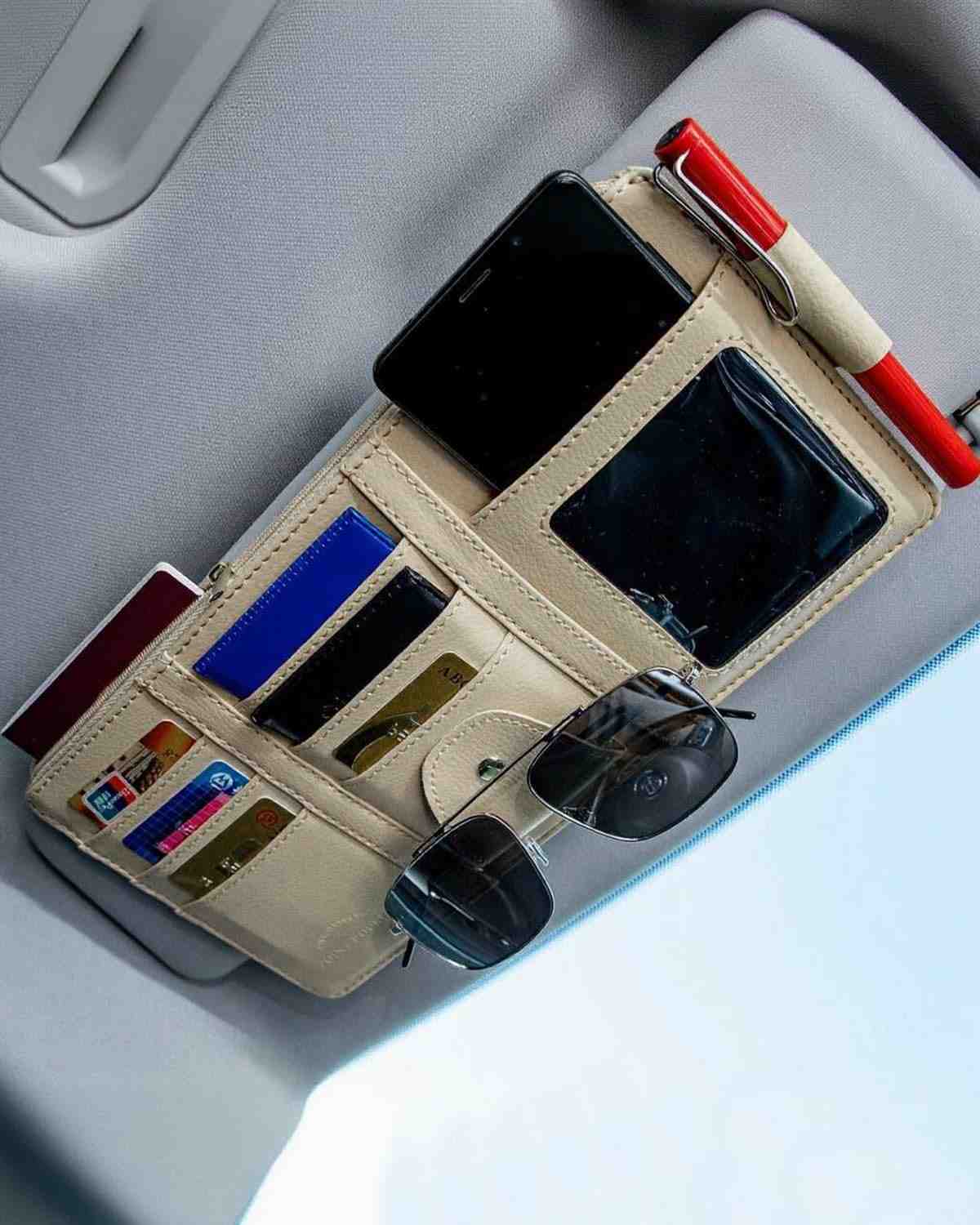 Bolsa Organizadora de Carro Premium: Mantenha Tudo no Lugar com Estilo!