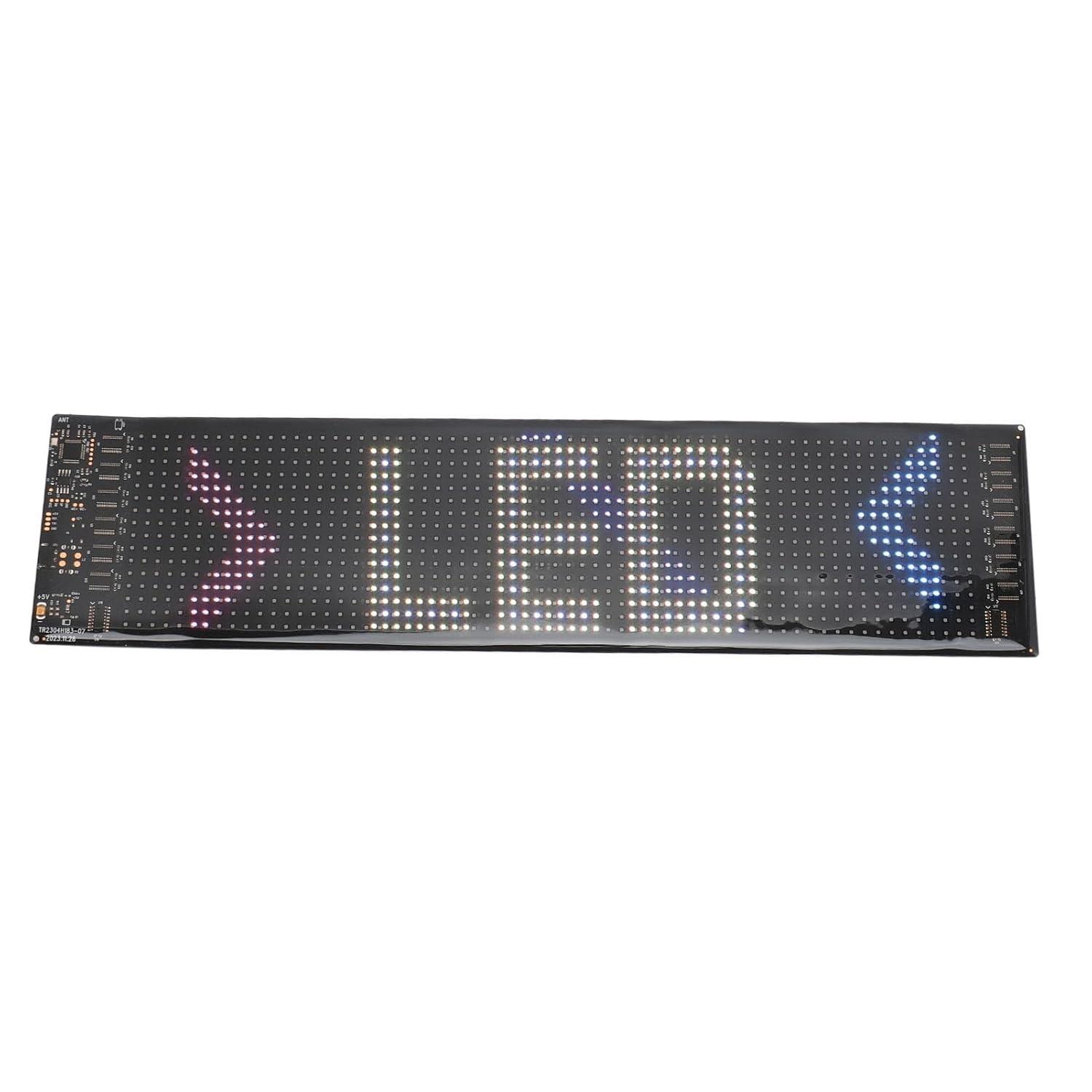 Display LED RGB para Carro: Personalize sua Mensagem com Brilho e Estilo!