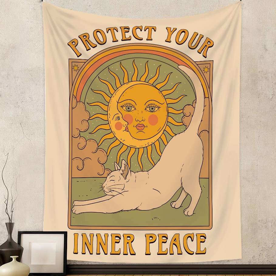 Tapeçaria de Gato 180x230cm: Decore com Estilo!