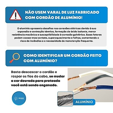Varal de Luzes 25m: Decore com Estilo!