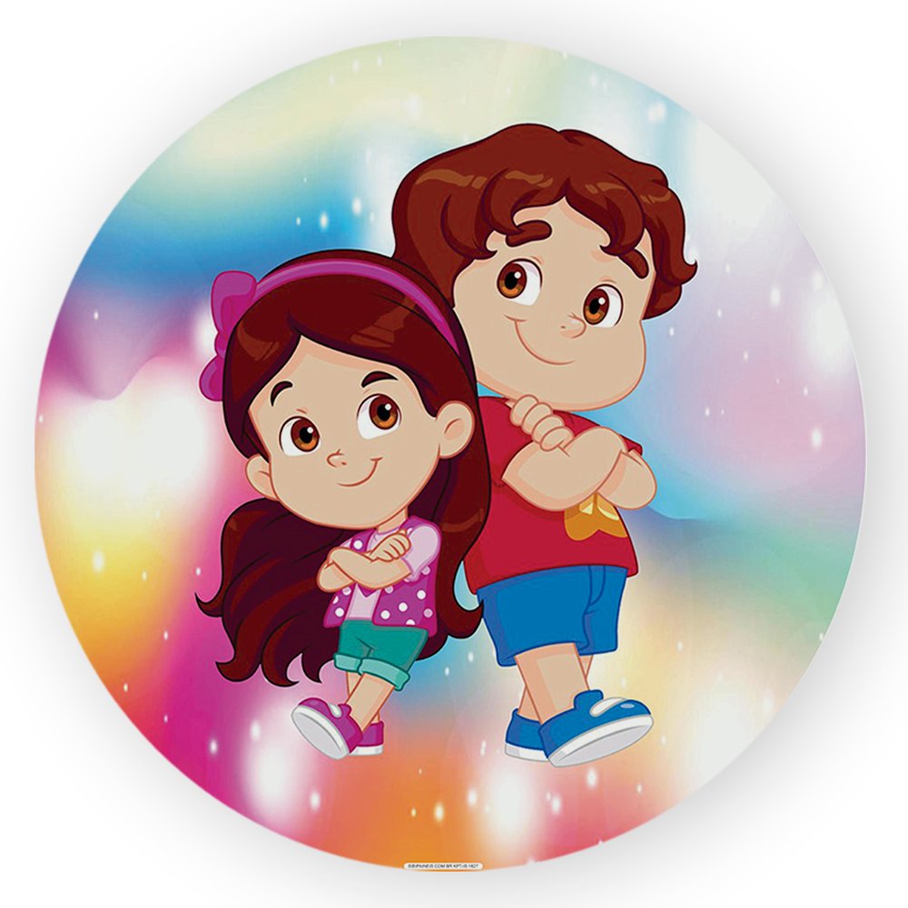 Capa Painel Redondo 1,50m Maria Clara e JP – Decore com Estilo