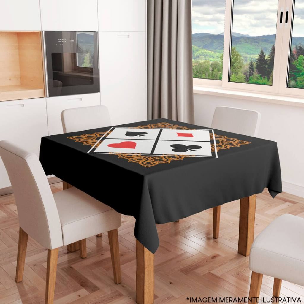 Toalha de Mesa 4 Lugares: Decore com Estilo!