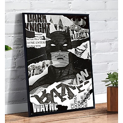 Quadro Decorativo Batman MDF - Decore com Estilo