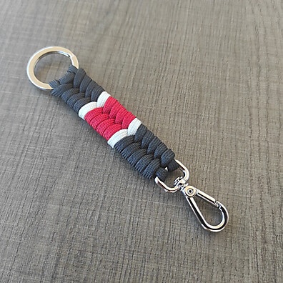 Chaveiro Paracord Jiu-Jitsu: Personalize Sua Graduação com Estilo