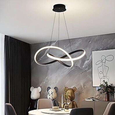 Lustre LED 3 Cores: Ilumine com Estilo!