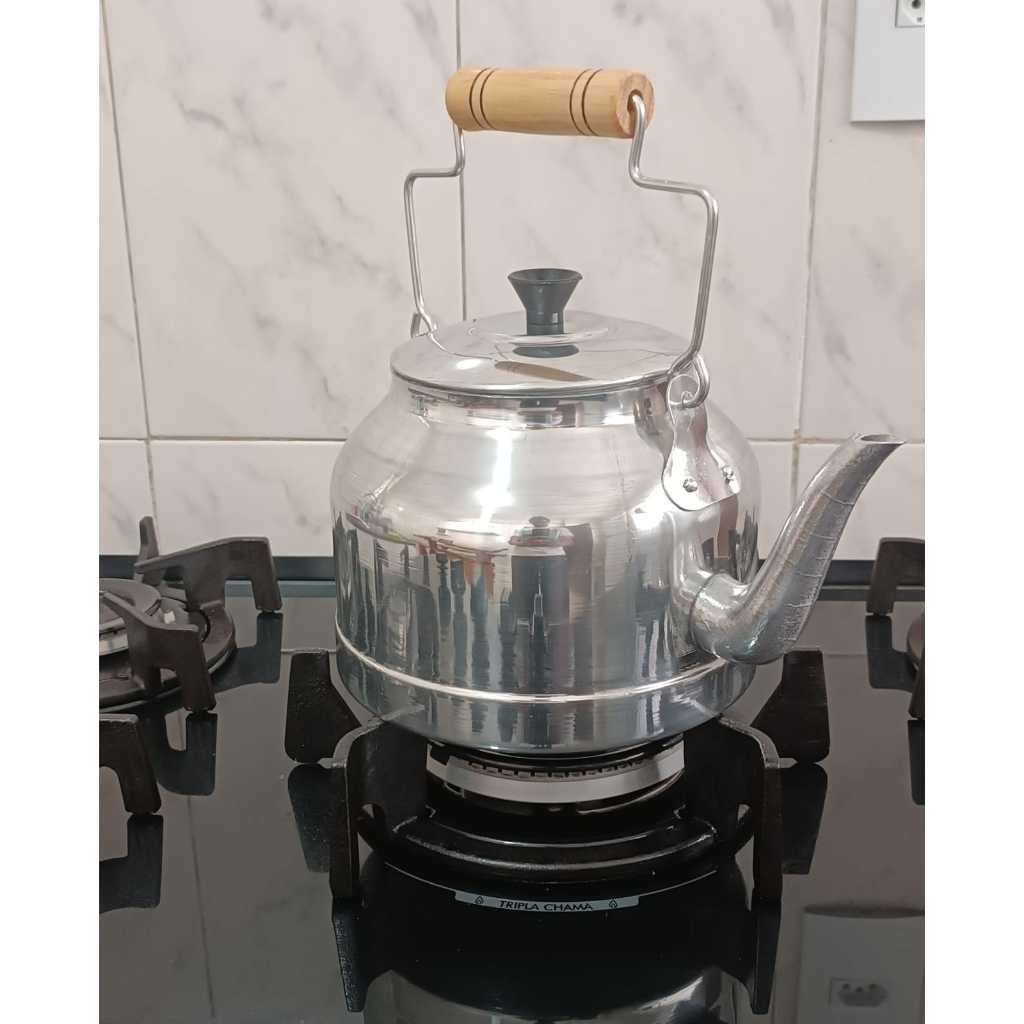 Chaleira Retro 2,9L: Café, Chá e Leite com Estilo