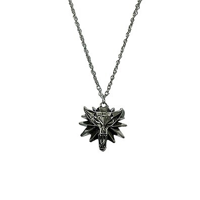 Colar Witcher: Exiba Seu Lobo com Estilo!