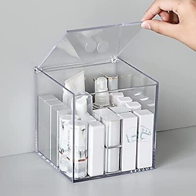 Caixa Acrílica Transparente: Organize com Estilo!