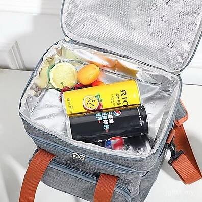 Bolsa Térmica Grande: Leve Sua Refeição com Estilo!