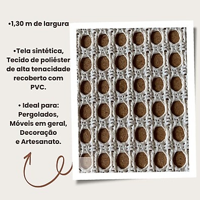 Palhinha Indiana Sintética 50cm – Decore e Sombreie com Estilo