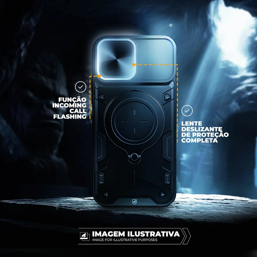 Capa Discovery Gshield para Poco X7: Proteção Total com Estilo