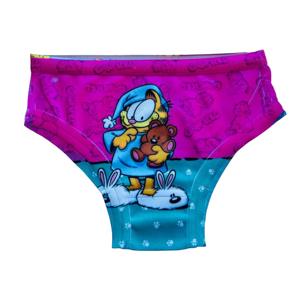 Calcinha Infantil Sublimada: Kit 10 Conforto e Estilo!