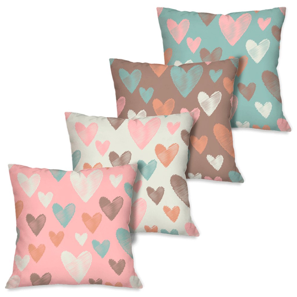 Kit com 4 Capas de Almofadas 45x45: Conforto e Estilo