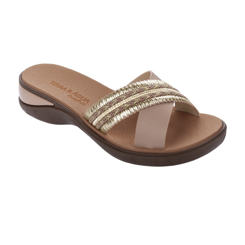 Chinelo Tamanco com Trama 483070 - Conforto e Estilo